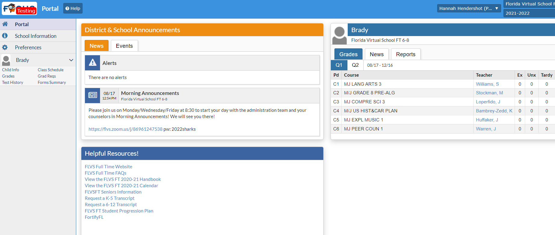 UpdateAcctParentPortal