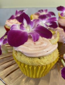 Florida sunrise cupcake