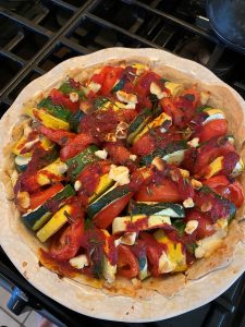 Ratatouille tart