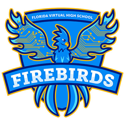 FLVS High School Firebirds Crest FLVS High School Firebirds Crest