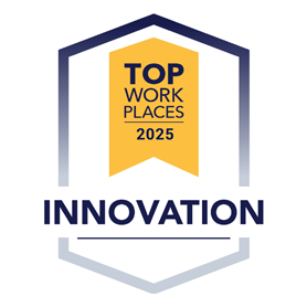 Top Workplaces 2025 Innovation  Award logo