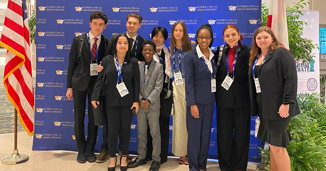 FLVS Speech and Debate Team Shines Statewide