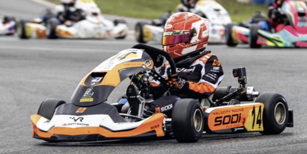 Lenox Lockhart go kart racer Florida Virtual School