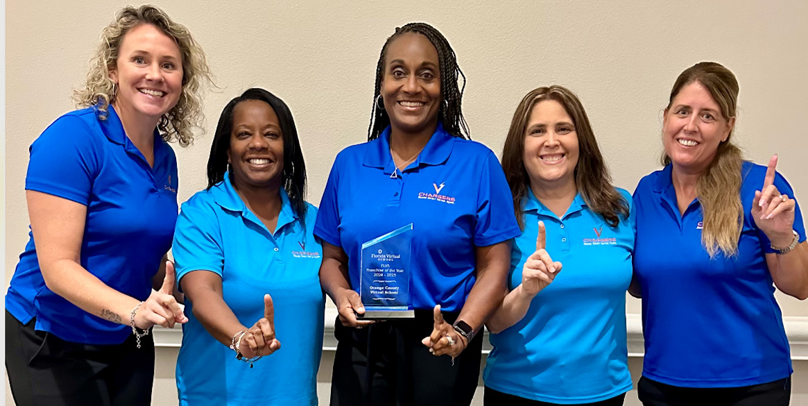 Orange County Virtual School Honored as The Florida Virtual School 2025 Franchise of the Year