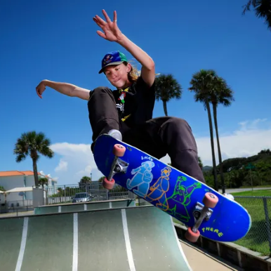 Poe Pinson Paris Olympics Skateboarding Florida Virtual School