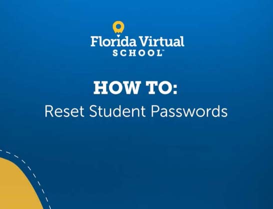 How to Reset Student Passwords