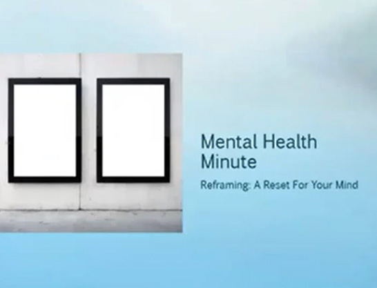 Mental Health Minute